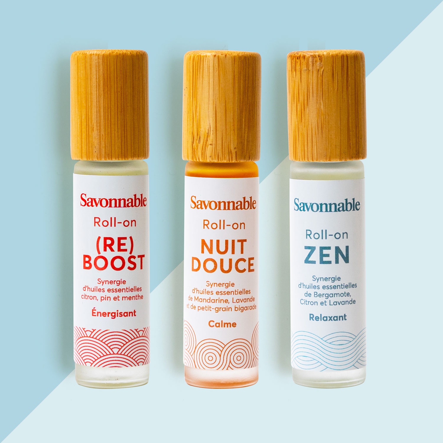 <span>Pack 3 Roll-on Bien-être</span> - Fabriqué en France