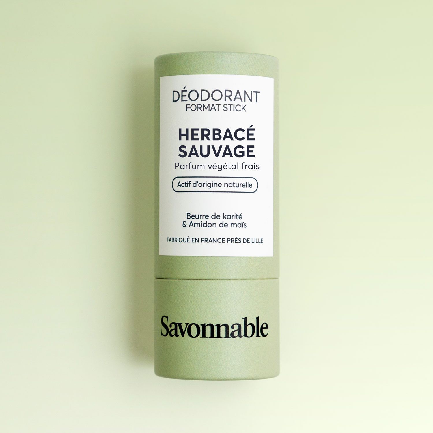 Déodorant Stick <span>Herbacé Sauvage</span> - Fabriqué en France