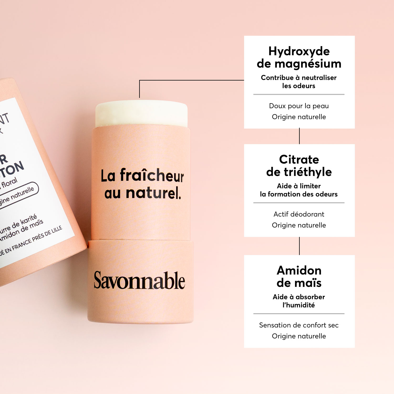 <span>Pack 3 déodorants en stick<span>