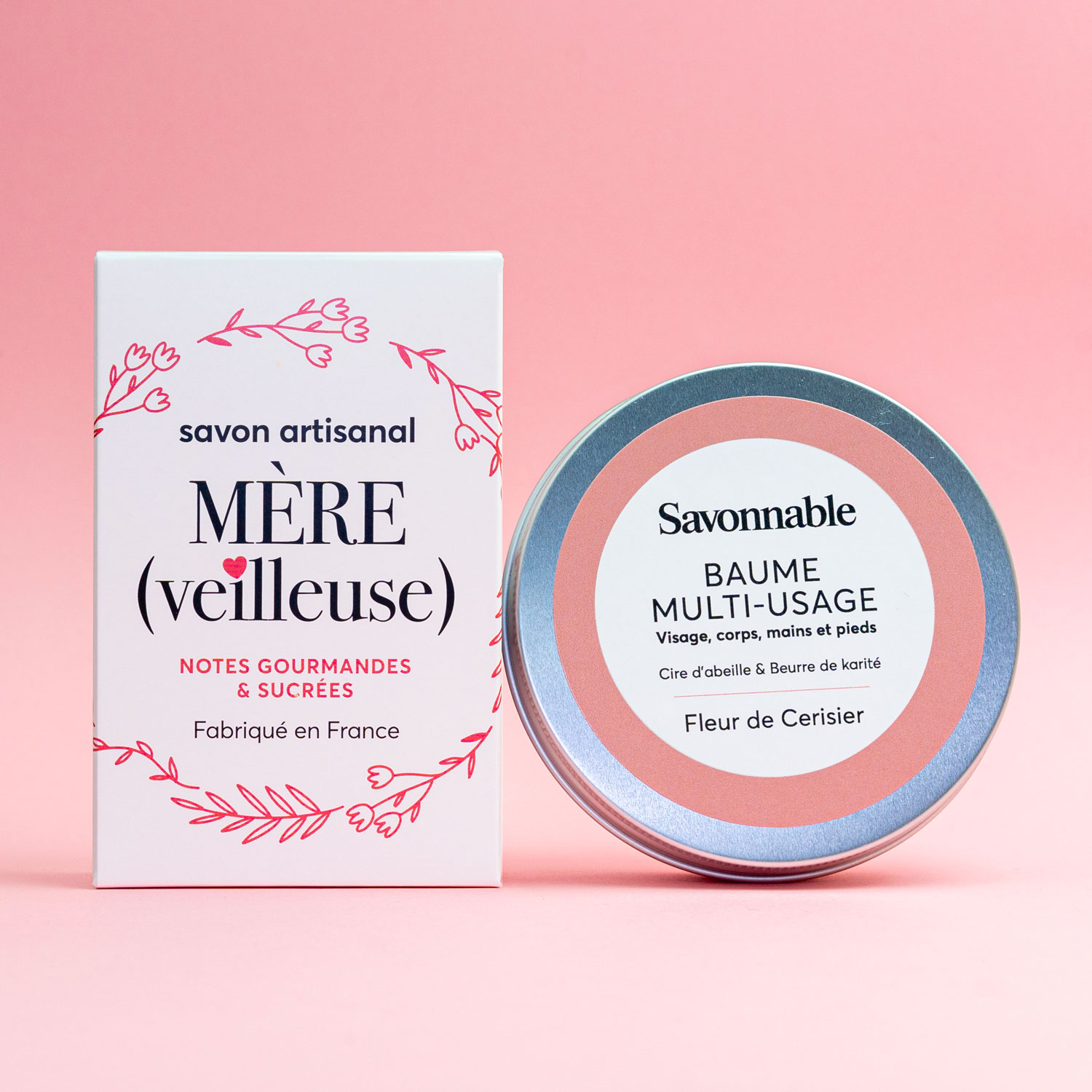 Coffret Cadeau <span>Maxi Baume Multi-Usage, Savon Mère (Veilleuse)</span>