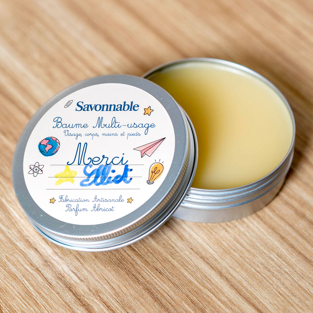 Coffret Merci <span>Savon & Baume Personnalisables</span>