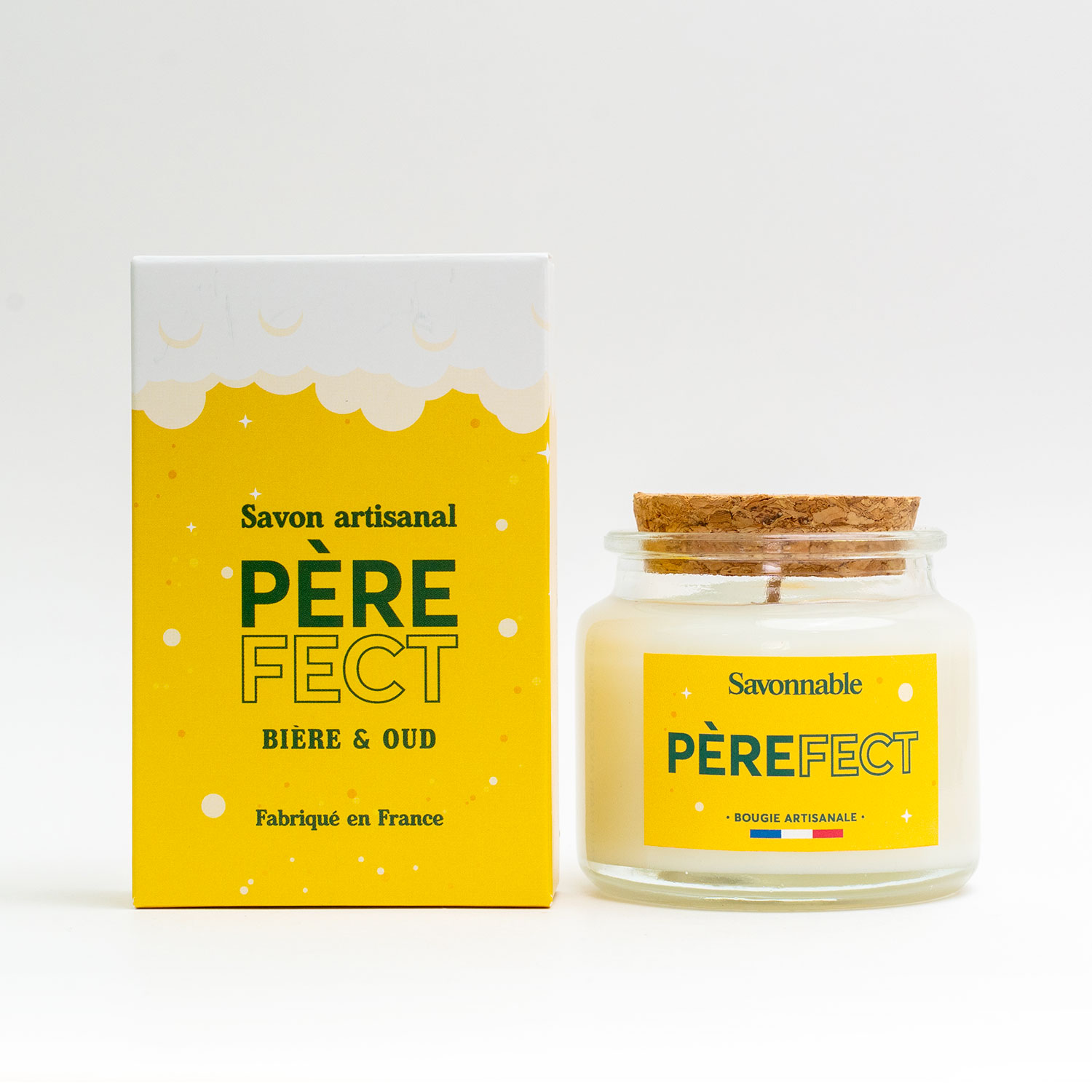 Coffret Père-Fect <span>Savon + bougie Père-Fect</span>
