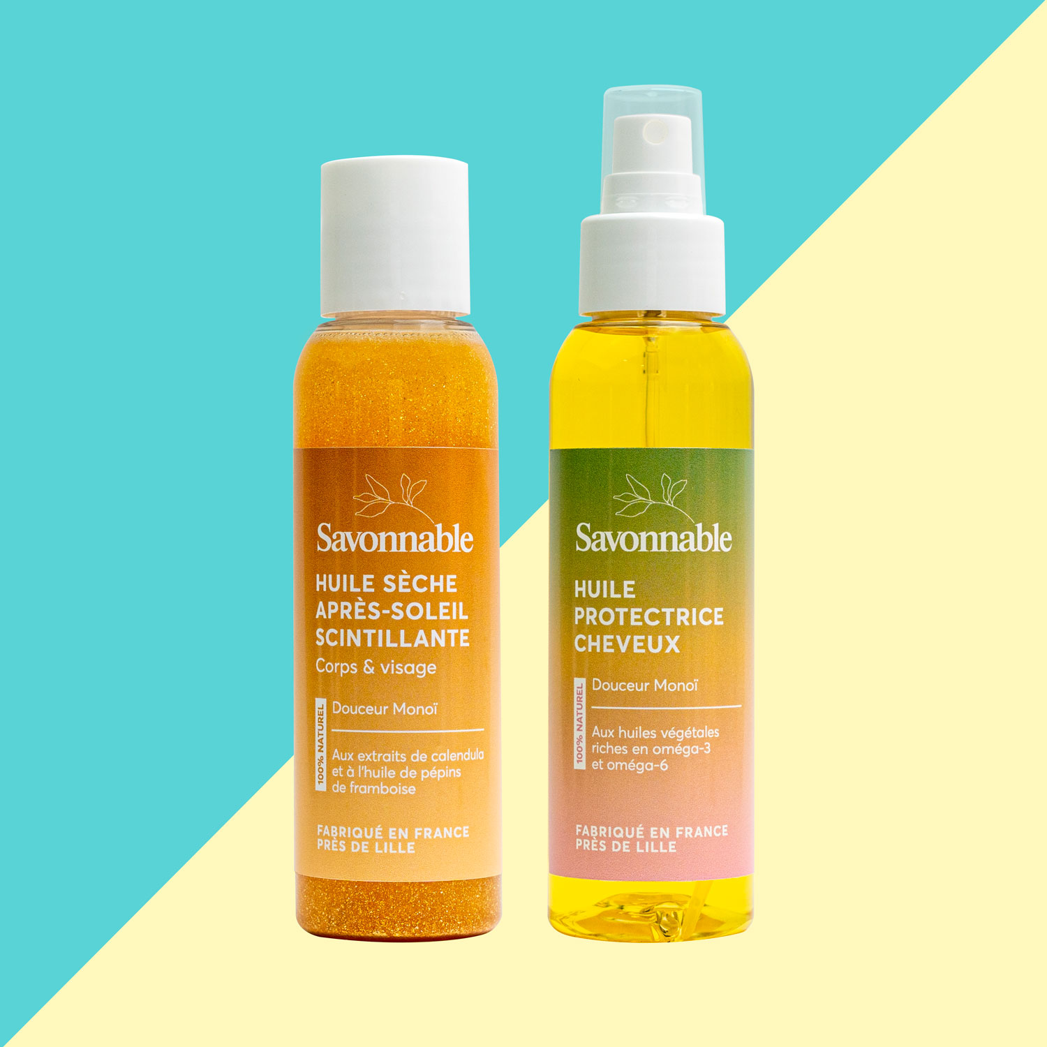 Pack Summer <span>Après-Soleil Scintillant + Huile Protectrice Cheveux</span>
