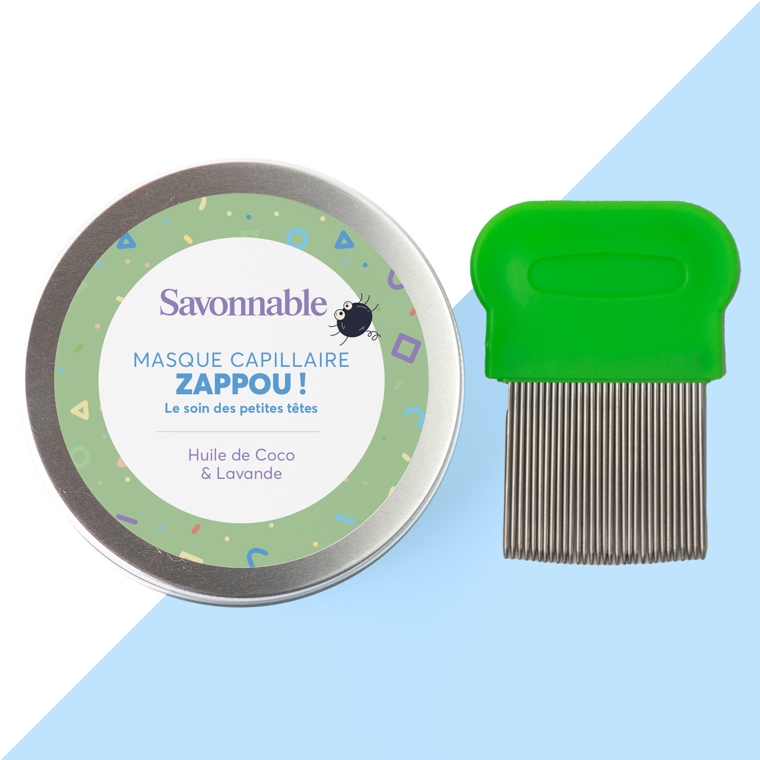 Pack zappou <span>Masque capillaire + peigne</span>