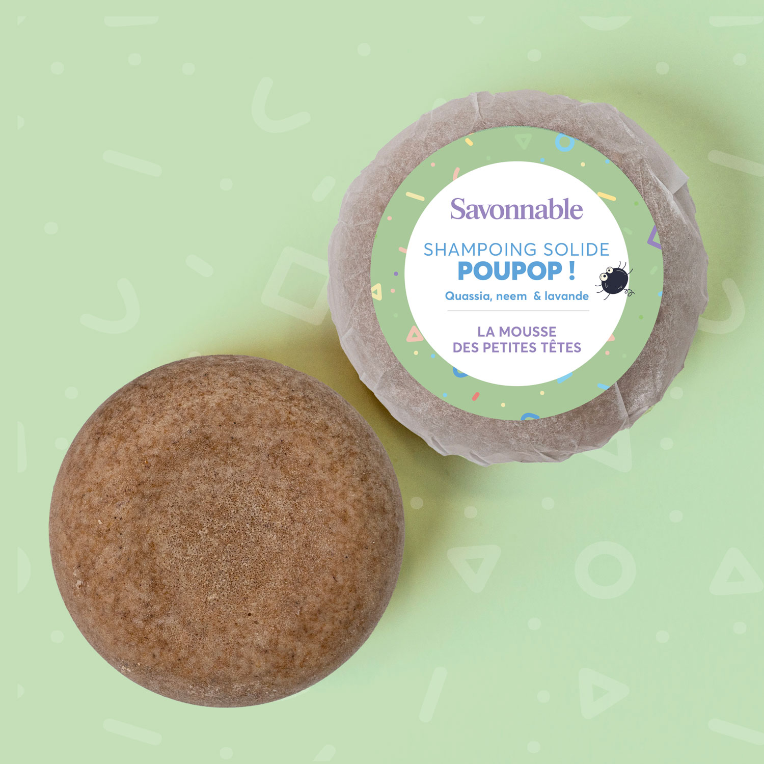 Shampoing solide <span>Enfant Poupop !</span> - Fabriqué en France