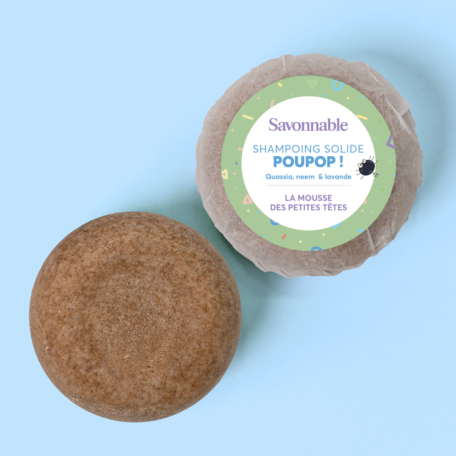 Shampoing solide <span>Enfant Poupop !</span> saponifié à froid
